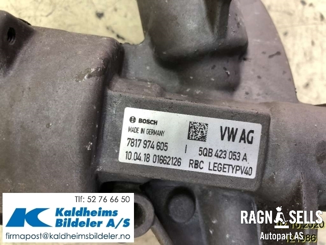 Tannstang elektrisk til VW Tiguan 2016-2020 (Type II, Fase 1) (5QB423053A|7817974605)