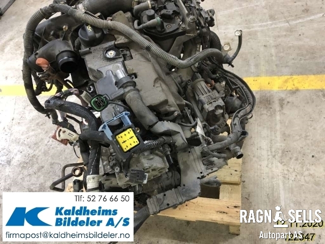Motor diesel til Peugeot 508 2011-2014 (Type I, Fase 1)  (0135 QY|9HL)