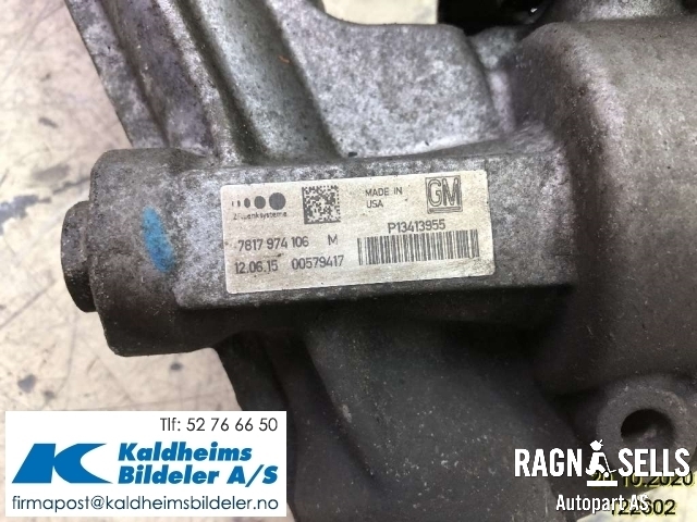 Tannstang elektrisk til Opel Ampera 2012-2014 (Type I)  (900532|13413955|7817974106|13413958|95521770|95521838)