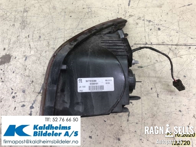 Baklykt venstre indre til Peugeot 308 2013-2021 (Type II)  (9677818380|81260101)
