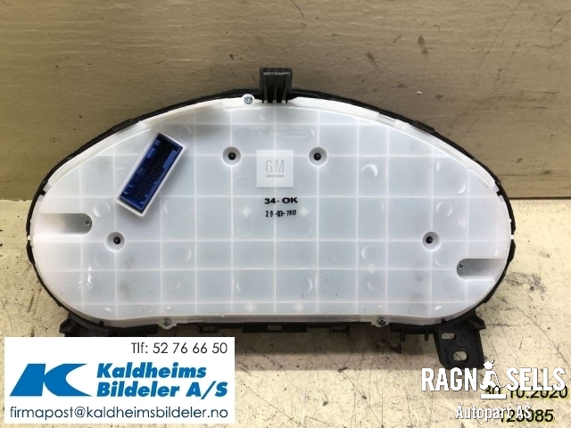 Speedometer til Opel Astra J 2010-2015  (1257195|13374960|600775881)