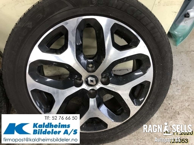 Felg aluminium til Renault Captur 2013-2020 (Type I)  (4X100 ET40 60|1|MICHELIN|205/55-17)