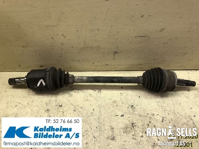 Drivaksel venstre foran, bensin/manuell til Opel Corsa D 2006-2014 (374633|US618210051|26119530)
