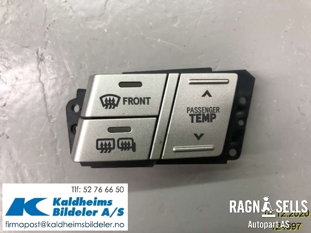 Bryter rutevarme til Lexus RX, 2003-2009 (Type II) (XU30) (XU30) (9001011010)