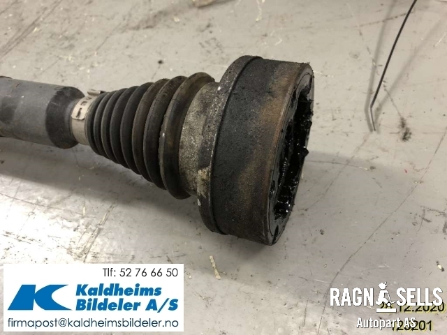 Drivaksel høyre foran, diesel/manuell til VW Passat 2011-2015 (B7) (B7) (1K0 407 272 QN|5Q0 407 272 FF)