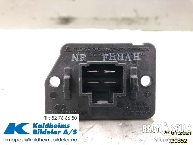 Varmeapparat motstand til Hyundai Ix20 2010-2017  (971283K000|97128 3K000|9703508000)