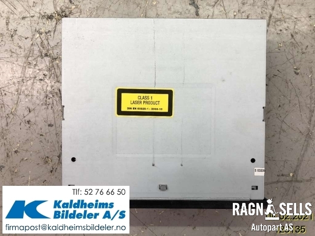 Bilstereo navigasjon til Audi A4 2007-2014 (Type IV) (B8) (B8) (4E0919887M|4E0910888PX)