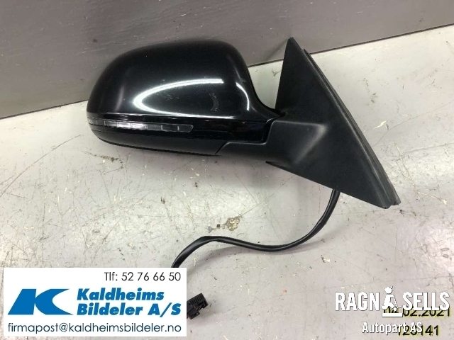 Speil høyre til Audi A4 2007-2014 (Type IV) (B8) (B8) (8K1 857 410 E|8T0 857 528 E|)