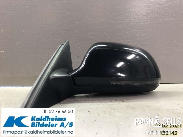 Speil venstre til Audi A4 2007-2014 (Type IV) (B8) (B8) (8K1 857 409 E|8T0 857 527 E|)