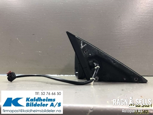 Speil venstre til Audi A4 2007-2014 (Type IV) (B8) (B8) (8K1 857 409 E|8T0 857 527 E|)