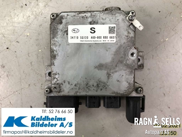 Styreenhet motor til Subaru Forester 2013-2019 (Type IV) (34710SG120|A6D000RBO6607)