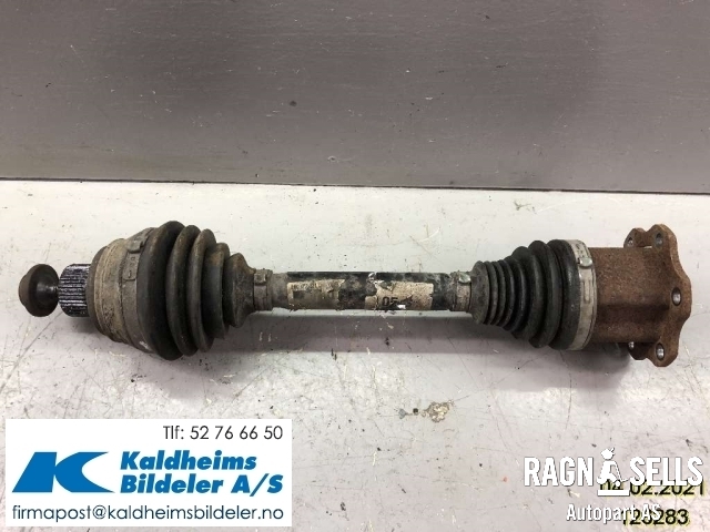 Drivaksel høyre foran, bensin/automat til Audi A4 2007-2014 (Type IV) (B8) (B8) (8K0407271Q)