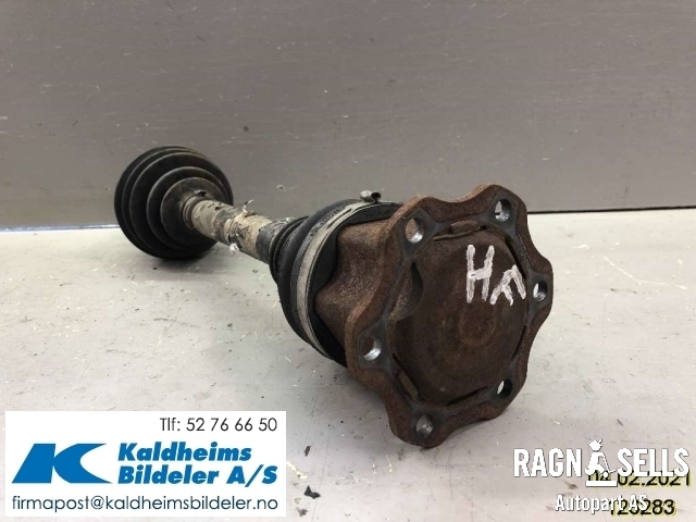Drivaksel høyre foran, bensin/automat til Audi A4 2007-2014 (Type IV) (B8) (B8) (8K0407271Q)