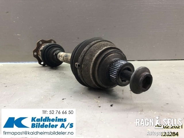 Drivaksel venstre foran, bensin/automat til Audi A4 2007-2014 (Type IV) (B8) (B8) (8K0407271Q)