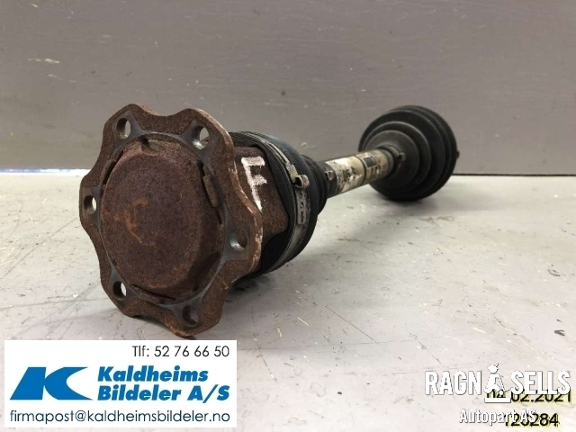 Drivaksel venstre foran, bensin/automat til Audi A4 2007-2014 (Type IV) (B8) (B8) (8K0407271Q)