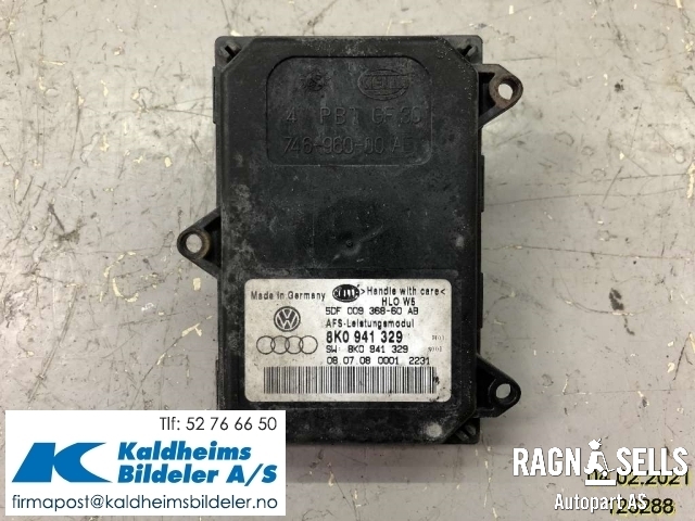 Styreenhet xenon/ballast til Audi A4 2007-2014 (Type IV) (B8) (B8) (8K0941329)