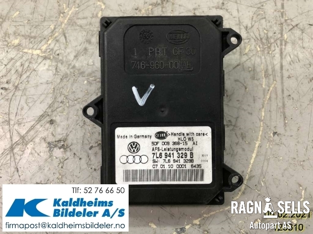Styreenhet xenon/ballast til Škoda Superb 2008-2015 (Type II) (7L6941329B|7L6 941 329 B|)