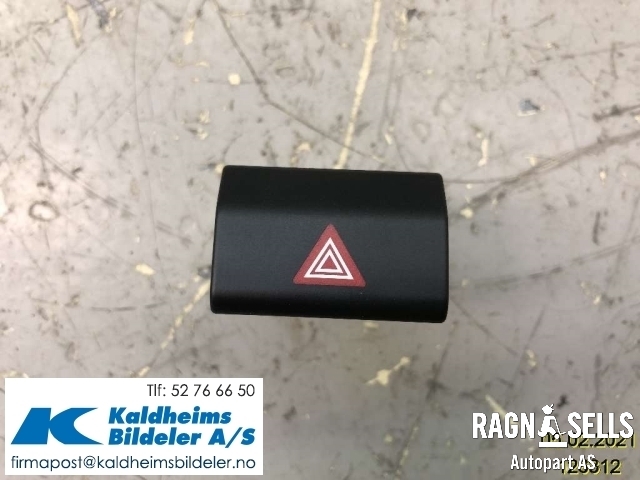 Bryter nødblink til Škoda Superb 2008-2015 (Type II) (3T0953235D|)