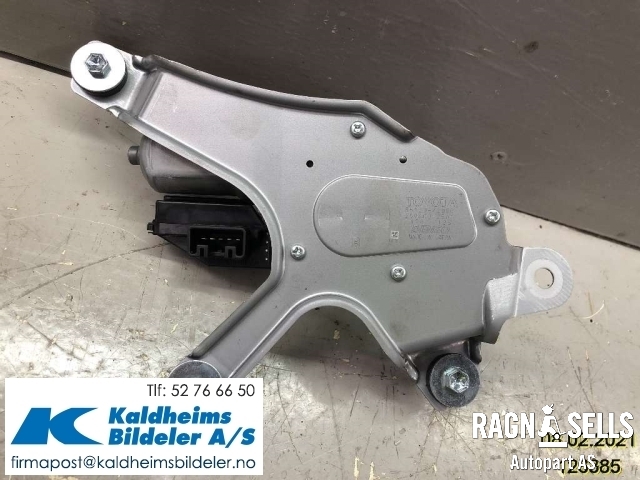 Viskermotor bakrute til Toyota RAV4 2016-2019 (Type IV, Fase 2) (8513042080|2596002561)