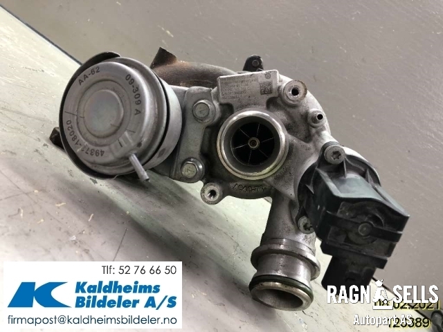 Turbo til Škoda Superb 2008-2015 (Type II)  (03C 145 702 L|03C145702C|03C145701CX|03C145701FX|03C145701JX|03C145701NX|03C145702CX|03C145701J|03C145701N|03C145701R|03C145702A|4937301001|4937301002|4937301003|4937301004|49)