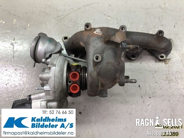 Turbo til Škoda Superb 2008-2015 (Type II)  (03C 145 702 L|03C145702C|03C145701CX|03C145701FX|03C145701JX|03C145701NX|03C145702CX|03C145701J|03C145701N|03C145701R|03C145702A|4937301001|4937301002|4937301003|4937301004|49)