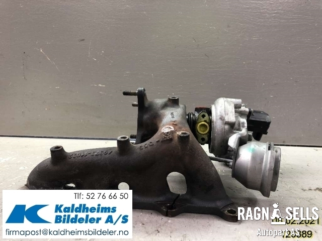 Turbo til Škoda Superb 2008-2015 (Type II)  (03C 145 702 L|03C145702C|03C145701CX|03C145701FX|03C145701JX|03C145701NX|03C145702CX|03C145701J|03C145701N|03C145701R|03C145702A|4937301001|4937301002|4937301003|4937301004|49)