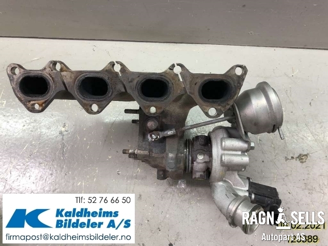 Turbo til Škoda Superb 2008-2015 (Type II)  (03C 145 702 L|03C145702C|03C145701CX|03C145701FX|03C145701JX|03C145701NX|03C145702CX|03C145701J|03C145701N|03C145701R|03C145702A|4937301001|4937301002|4937301003|4937301004|49)