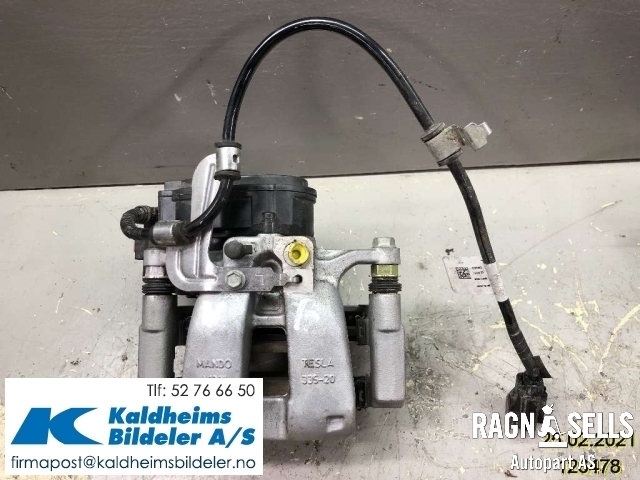 Bremsecaliper venstre bak, elektrisk til Tesla Model 3 2018-2023 (Fase 1) (8008206-00-A|1044623-00-H|)
