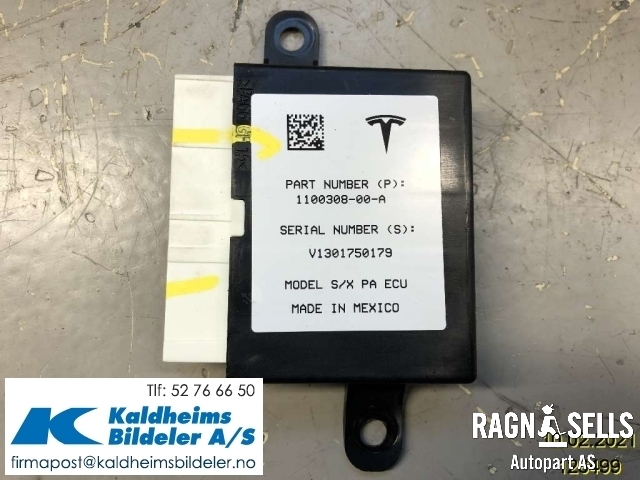 Styreenhet parkering til Tesla Model X 2016-->> (1100308-00-A||V1301750179)