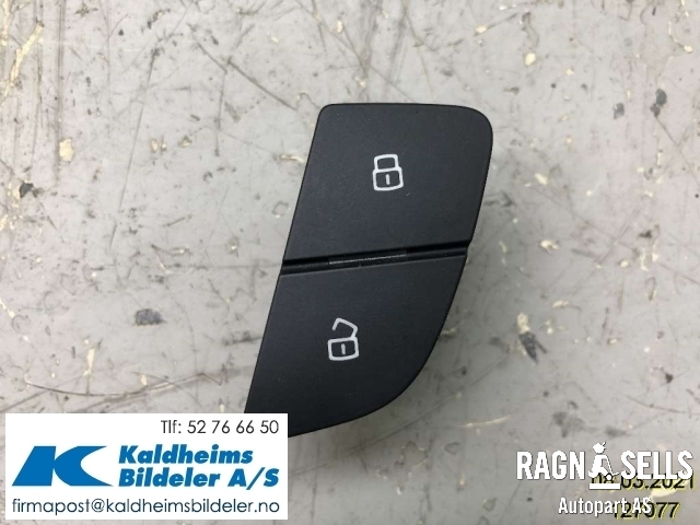 Bryter diverse til Audi A1 2010-2014 (Type I, Fase 1) (8X1962107|8X1 962 107)