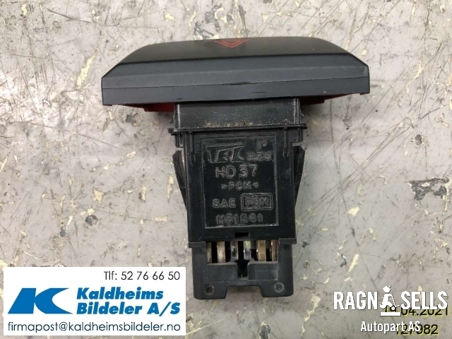 Bryter nødblink til Isuzu D-Max 2012-2017 (Type II, Fase 1)  (8-97416-805-0|M31543|)