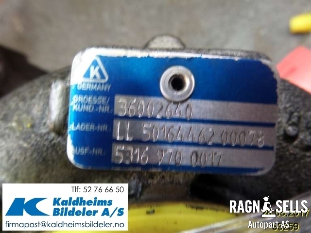 Turbo til Volvo XC70 2008-2013 (Type II, Fase 1) (36002640||LL5016446200078)