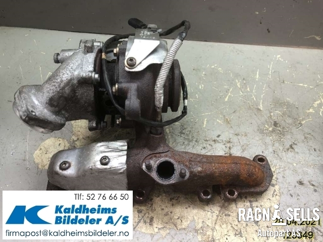 Turbo til Audi A1 2010-2014 (Type I, Fase 1)  (03L253056DV140|03L 253 056 D|)