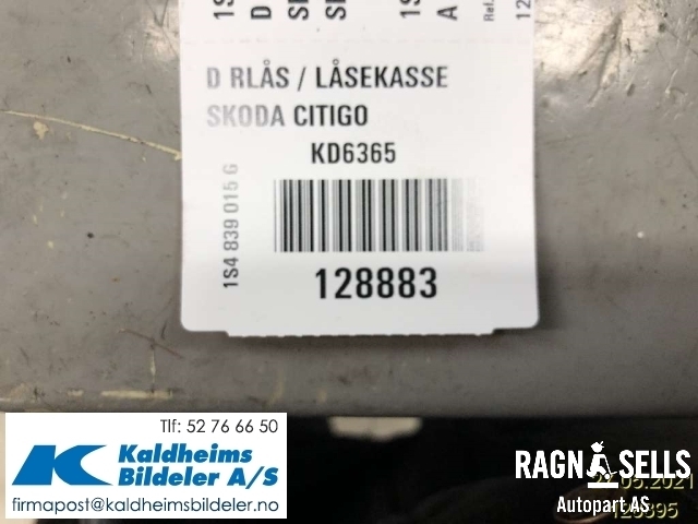 Ruteheis til Škoda Citigo-e 2019-->>  (1S0959802|1S0 959 802|402490)