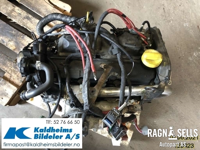 Motor diesel til Renault Kangoo 2008-2021 (Type II) (7701478425|K9K-800)