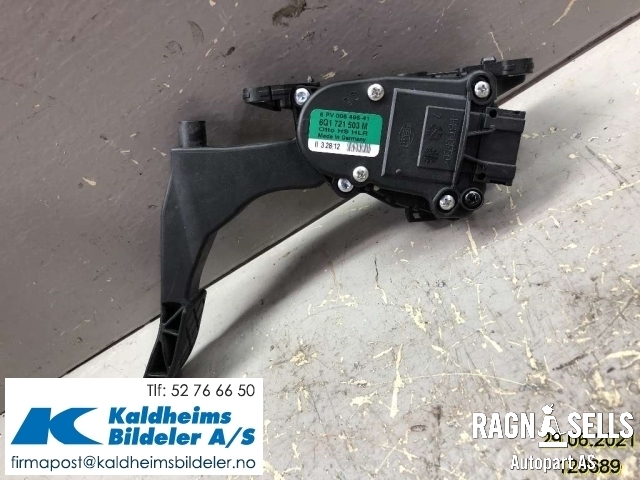 Pedal gass til Audi A1, 2010-2014 (Type I, Fase 1) (6Q1 721 503 M)