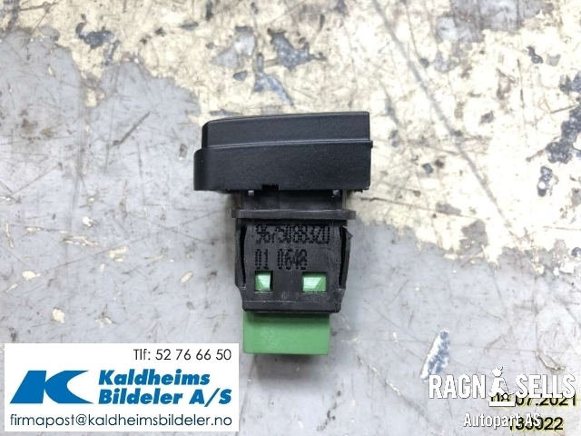 Bryter diverse til Peugeot 208 2012-2019 (Type I) (96750588320|96 750 883 ZD|01 0648)