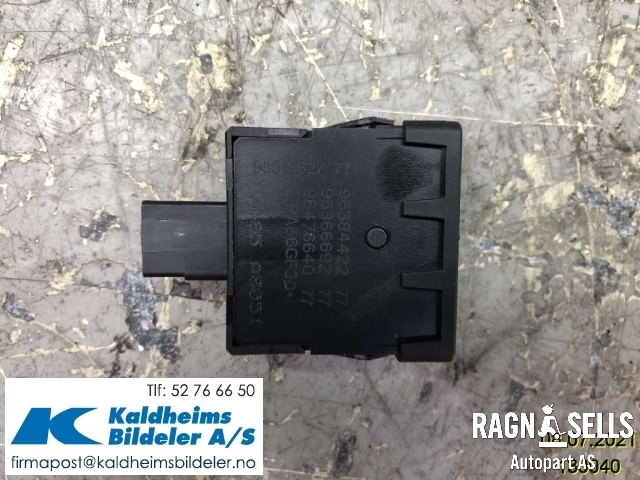 Bryter diverse til Peugeot 208 2012-2019 (Type I)  (9801662777|98 016 627 ZD|12485 A8051)