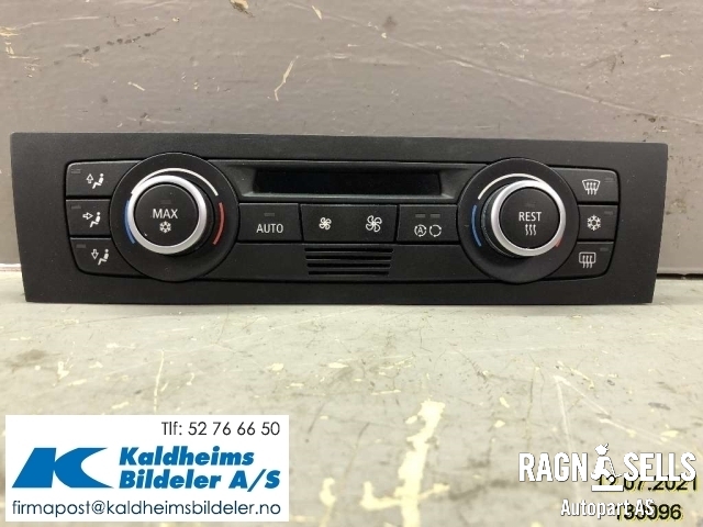 Varmeapparat betjening til BMW 1-Serie 2004-2011 (E81/E82/E87/E88) (E81/E82/E87/E88) (64 11 9 199 260||A2C53338455)