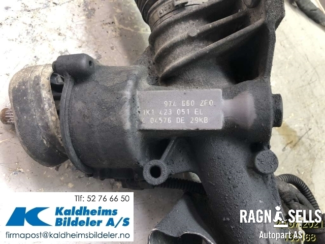 Tannstang elektrisk til VW Caddy 2010-2015 (Type III, Fase 2)  (1K1 423 055 M|1K1423051EL|1K1 423 055 MX|1K0909144J|1K1423051BQ|1K1423051CL|1K1423051DL|1K1423051ED|1K1423051EK|1K1423051EP|1K1423051ES|1K1423051FE|1K1423055EE|1K1423055K)