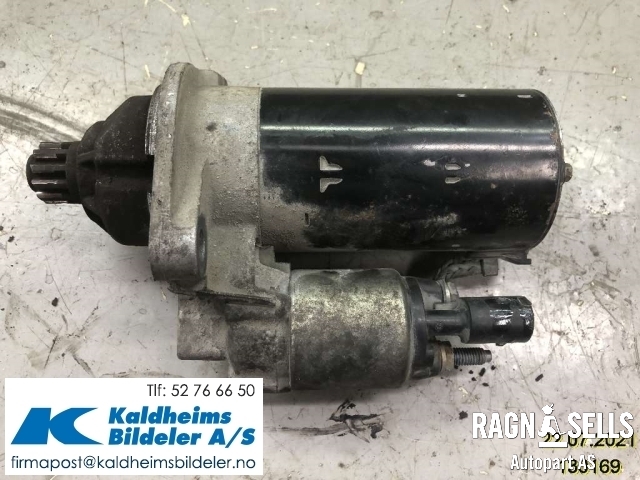 Starter diesel til VW Caddy 2010-2015 (Type III, Fase 2)  (02M911024|02M 911 024  X|0001123038)