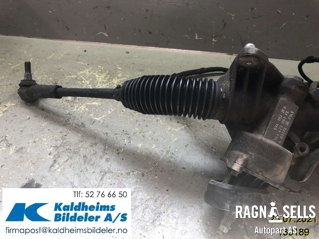 Tannstang elektrisk til VW Caddy 2010-2015 (Type III, Fase 2)  (1K1 423 055 M|1K1423051FE|1K1 423 055 MX|1K0909144J|1K1423051BQ|1K1423051CL|1K1423051DL|1K1423051ED|1K1423051EK|1K1423051EP|1K1423051ES|1K1423055EE|1K1423055K)