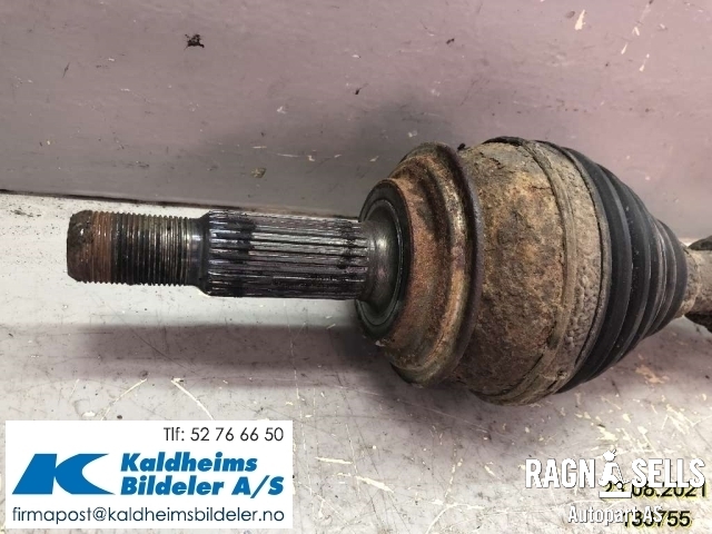 Drivaksel venstre foran, bensin/automat til Toyota Prius 2009-2016 (Type III) (COMBI) (COMBI) (12090322481|4342012A60)