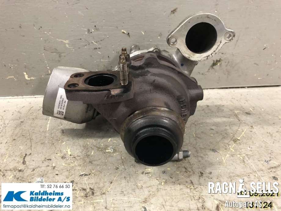 Turbo til Peugeot 3008 2016-->> (Type II)  (9804119380|16 105 805 80)