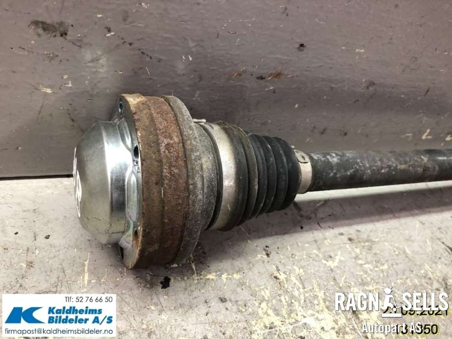 Drivaksel høyre bak, diesel/automat til Audi Q5 2008-2012 (Type I, Fase 1)  (8R0 501 203 C)