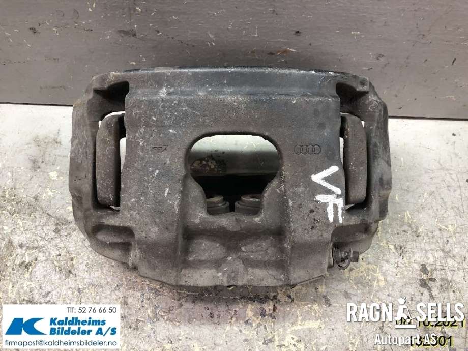 Bremsecaliper venstre foran til Audi A8 2010-2013 (Type III, Fase 1) (4G0 615 123 B)