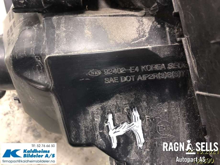 Baklykt høyre til Kia Soul 2014-2019 (Type II)  (92402E4020|)