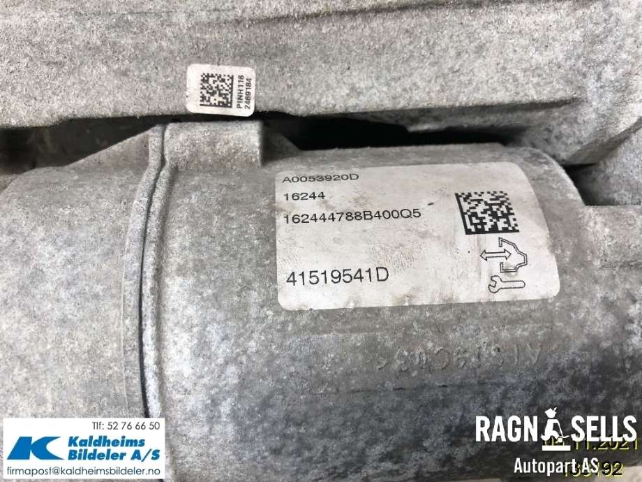 Tannstang elektrisk til Opel Astra K 2015-->>  (39084595|41519541D|39096867|95524242|95525431)