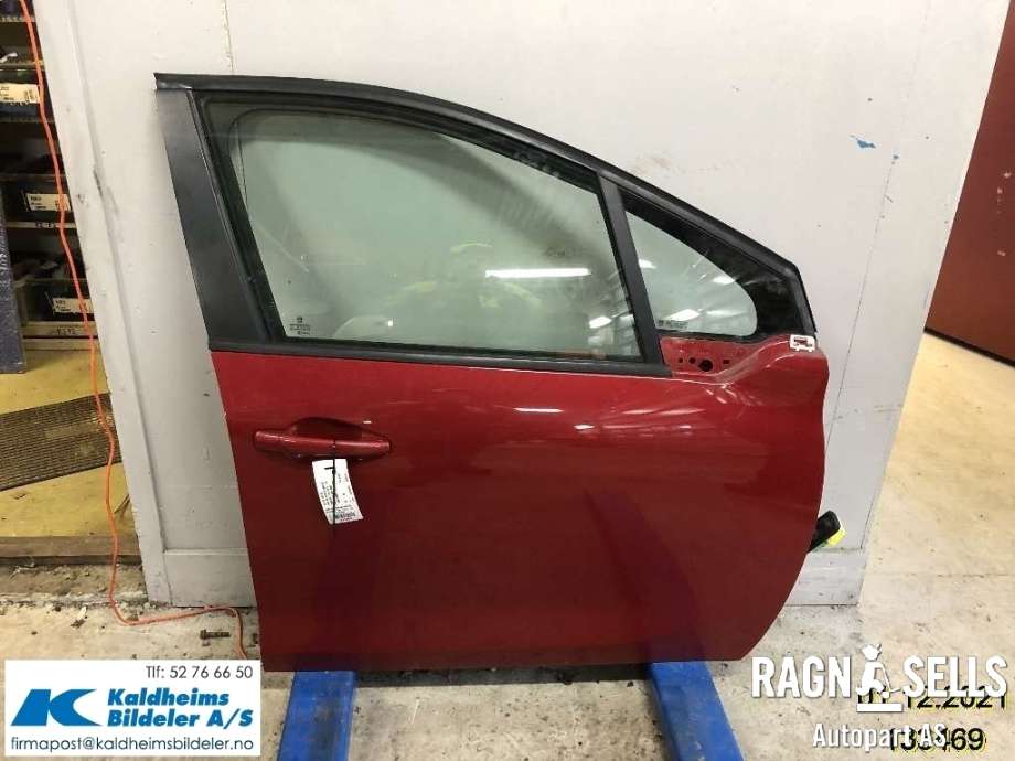 Dør høyre foran til Peugeot 208 2012-2019 (Type I) (|98 078 206 80)