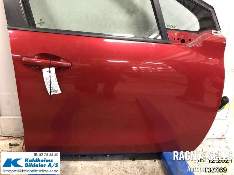 Dør høyre foran til Peugeot 208 2012-2019 (Type I) (|98 078 206 80)